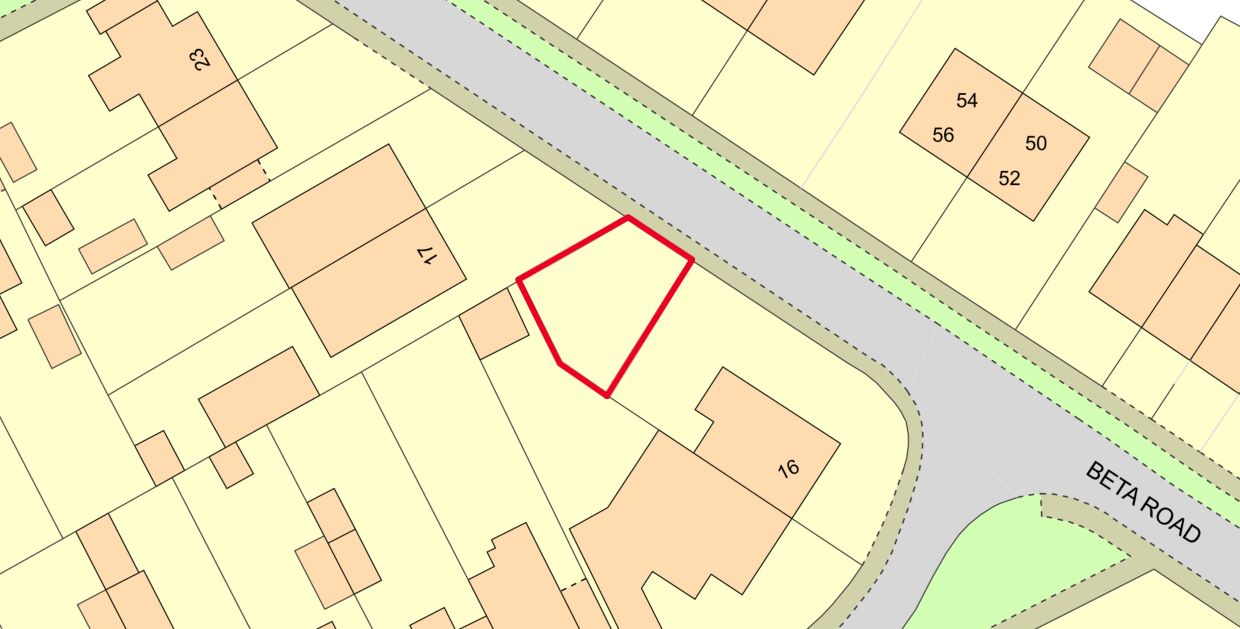 Land Adjacent to 16 Yeomans Close, Farnborough, Hampshire, GU14 8PJ