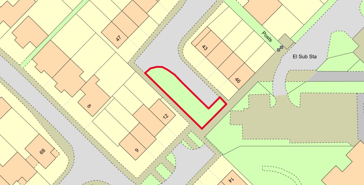 Land Adjacent to 43-45 Antonine Gate, St. Albans, Hertfordshire, AL3 4JD