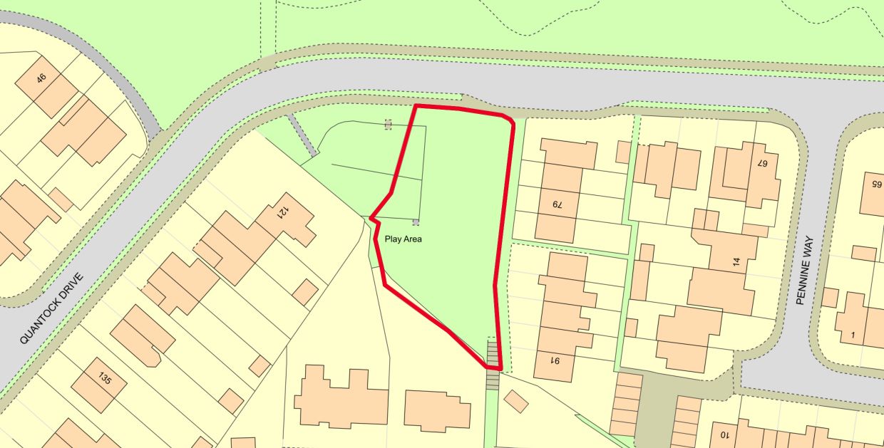 Land at Quantock Drive, Ashford, Kent, TN24 8QP