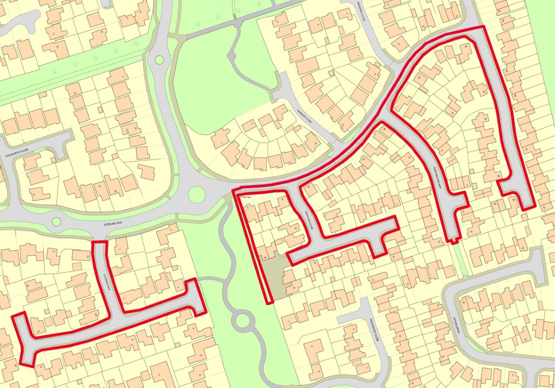 Land at Cliveden Walk, Trentham Close & Dartington Way, Nuneaton, Warwickshire, CV11 4XB