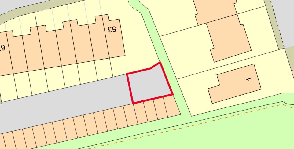 Land Opposite Garage at 53 Fotherby Court, Maidenhead, Berkshire, SL6 1SU