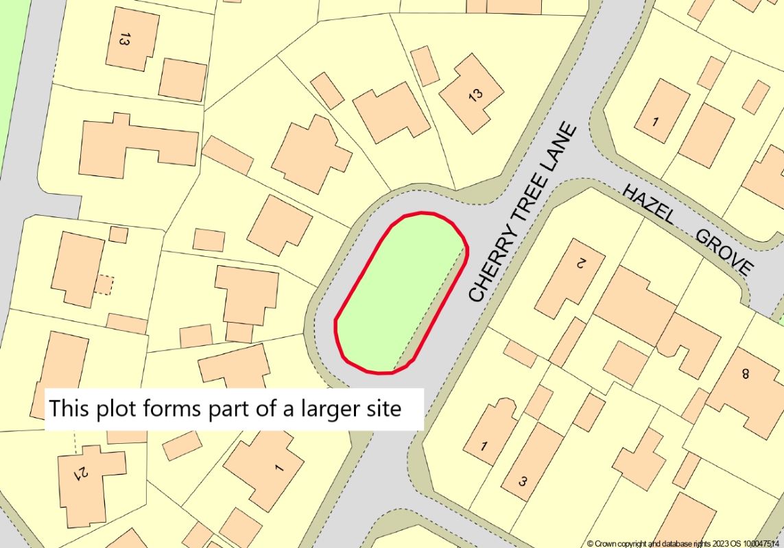 A Portfolio of Three Plots of Land and Roadways