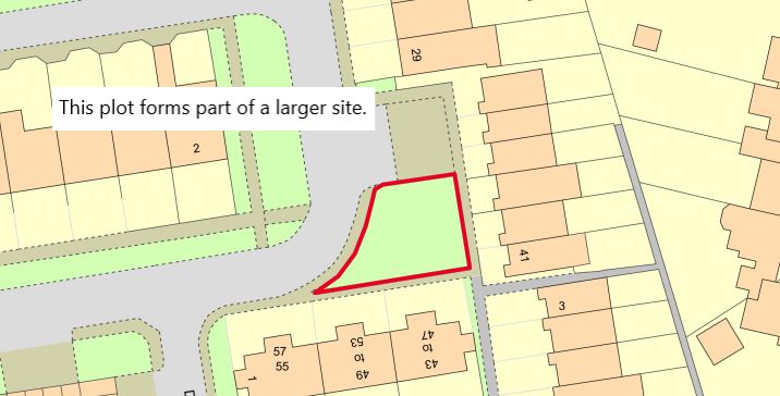 Land and Roadways at Linkfield, West Molesey, Surrey, KT8 1SD