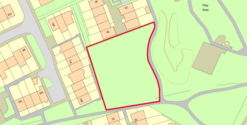 Land at Bloomsbury Close, Freshbrook, Swindon, Wiltshire, SN5 8PG