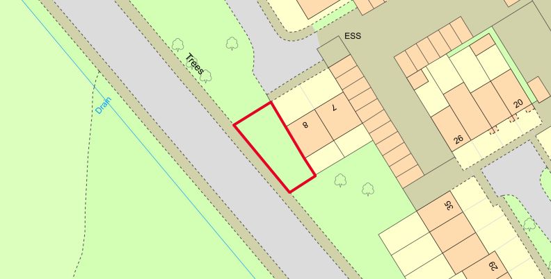 Land Adjacent to 8 Rushmead, Richmond, Surrey, TW10 7NW