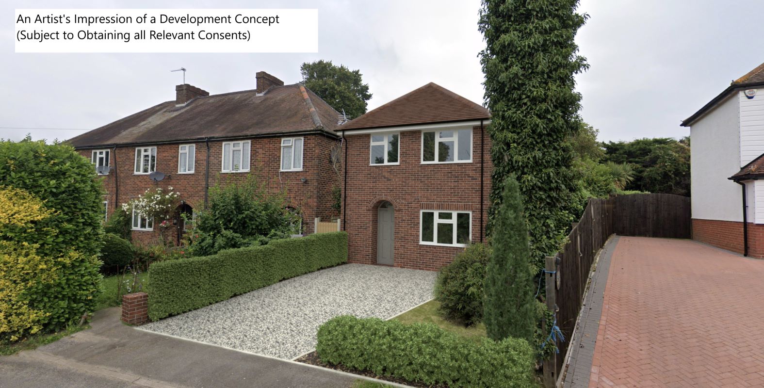 Land Adjacent to 3 Quoyne Cottages, Hockenden Lane, Swanley, Kent, BR8 7QQ