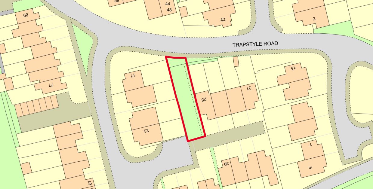 Land Adjacent to 25 Trapstyle Road, Ware, Hertfordshire, SG12 0BA