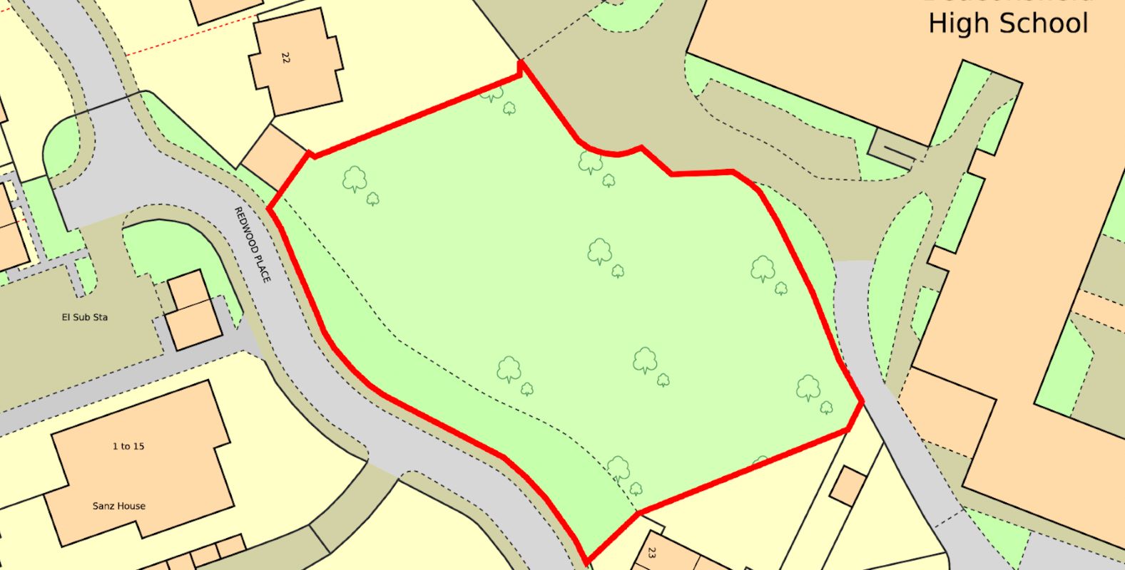 Part of Land on The North-East Side of Butler's Court, Wattleton Road, Beaconsfield, Buckinghamshire, HP9 1RP