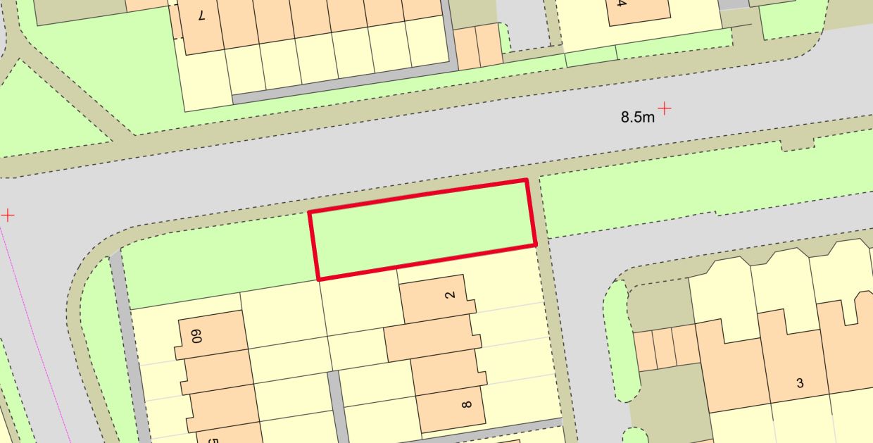 Land Adjacent to 2 Linkfield, West Molesey, Surrey, KT8 1SD