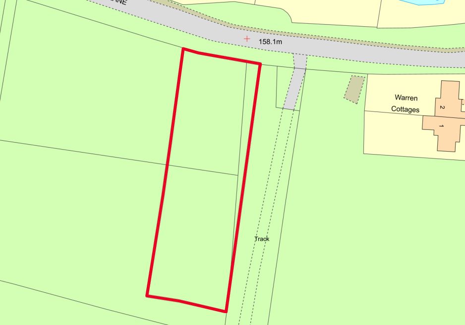 Land Lying to the West of, 2 Warren Cottages, Waterhouse Lane, Kingswood, Tadworth, Surrey, KT20 6LB