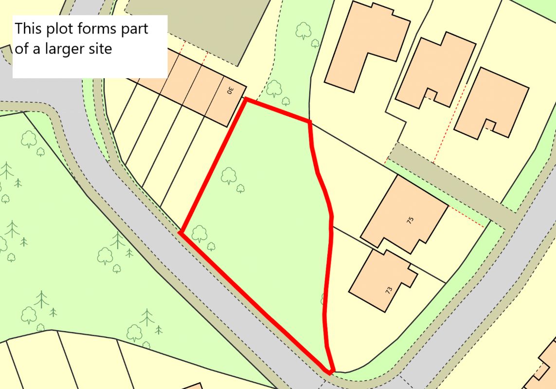 Land On The North-East Side Of Butler's Court, Wattleton Road, Beaconsfield, Buckinghamshire, HP9 1RP