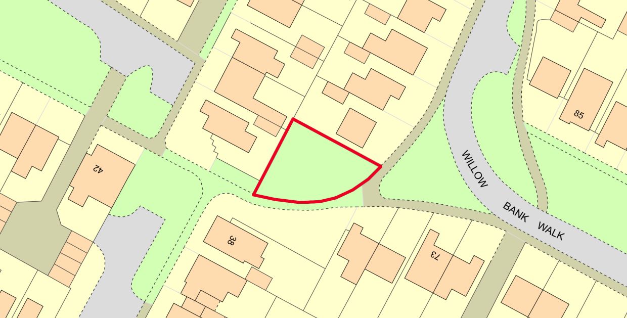 Land Adjacent to 76 Willow Bank Walk, Leighton Buzzard, Bedfordshire, LU7 3UT