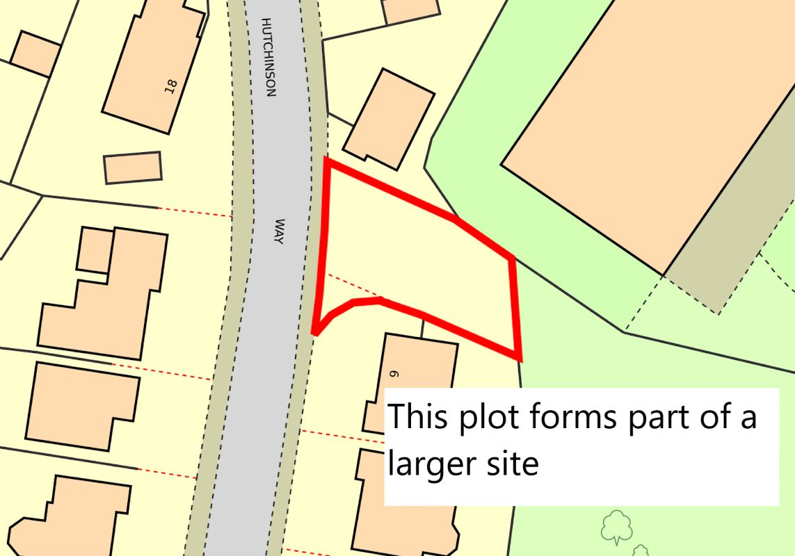 Land on the South West Side of Red Lees, Ketley, Telford, Shropshire, TF1 5FB