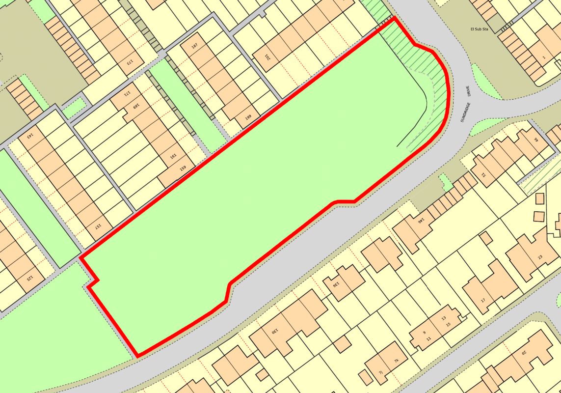 Part of Land and Buildings on the South East Side Of Princes Avenue, and The South West Side Of Prince Charles Avenue, Chatham, Kent, ME5 8JE