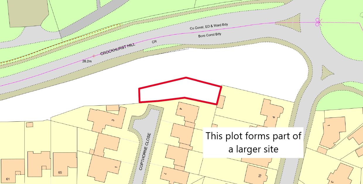 Land Adjacent to 4 Copthorne Close, Worthing, West Sussex, BN13 2EG