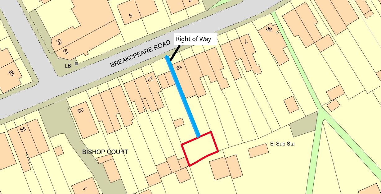 Land to the Rear of 19-21 Breakspeare Road, Abbots Langley, Hertfordshire, WD5 0ER