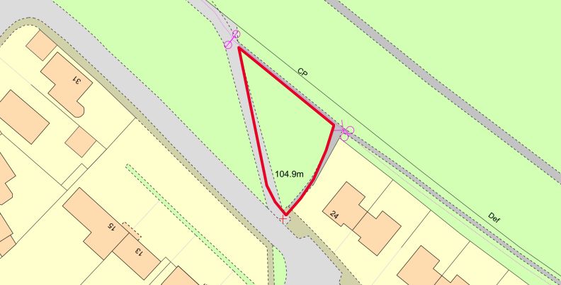 Land Adjacent to 24 Hilltop Way, Salisbury, Wiltshire, SP1 3QY