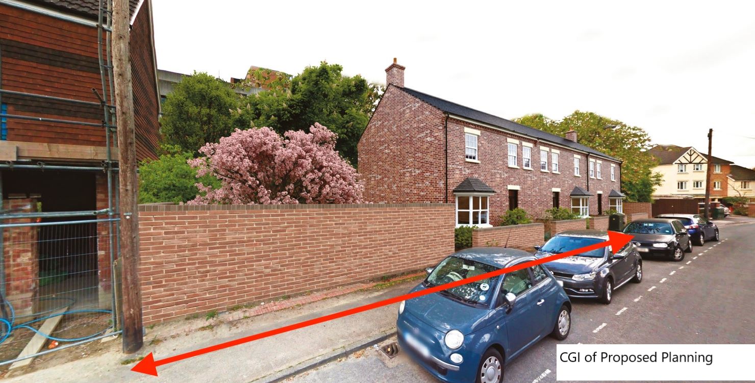Land at St James Road, East Grinstead, West Sussex, RH19 1DL
