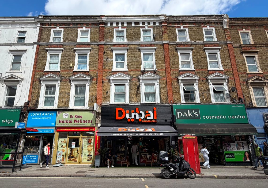 Flat B, 188a Kilburn High Road, KIlburn, London, NW6 4JD