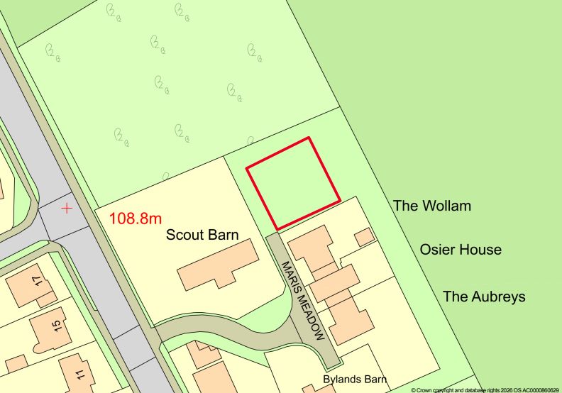 Land at Bylands Barn Maris Meadow, Redbourn, St. Albans, Hertfordshire, AL3 7FB