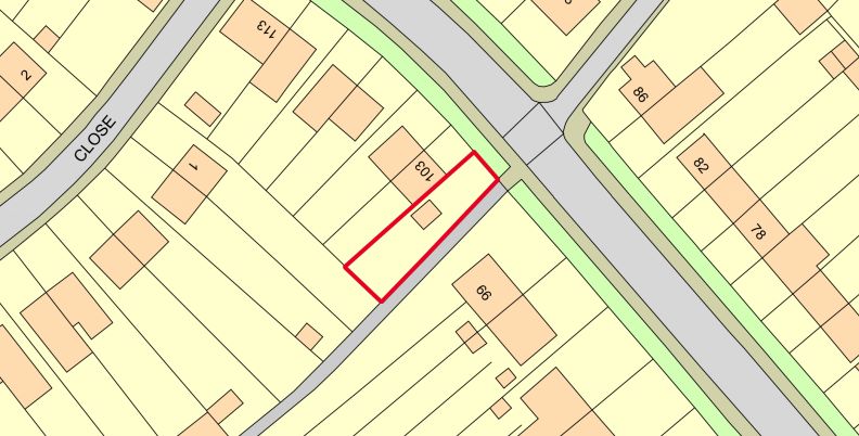 Land Adjacent to 103 Ashfield Avenue, Bushey, Hertfordshire, WD23 4HJ