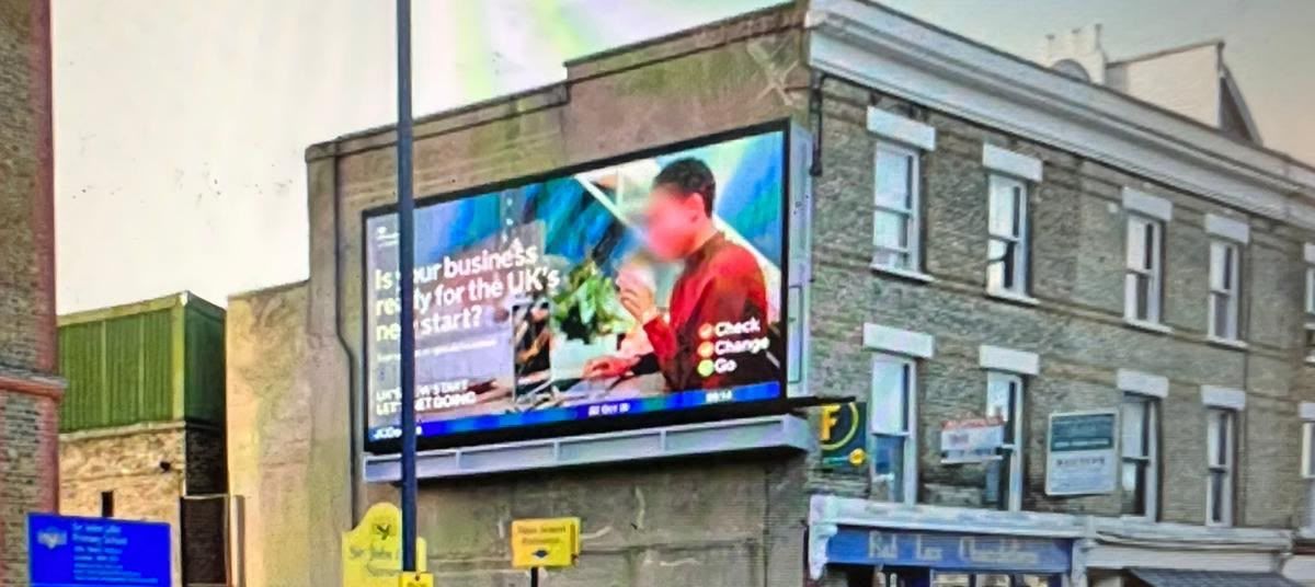 Advertising Hoarding at 245, Lillie Road, Hammersmith and Fulham, London, SW6 7LN