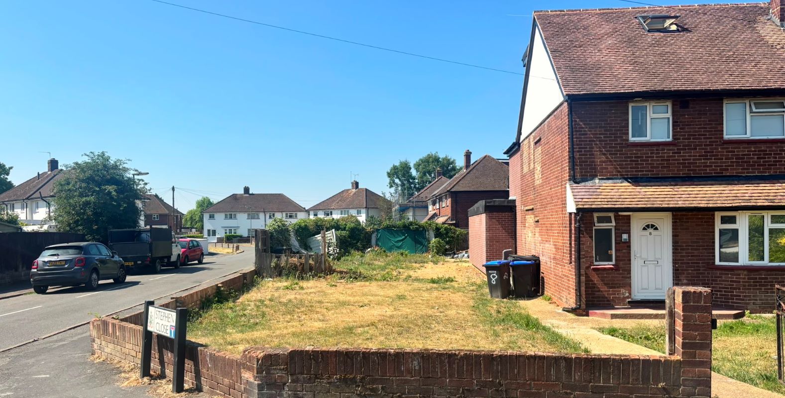 Land Adjacent to 8 Langton Way, Egham, Surrey, TW20 8DP