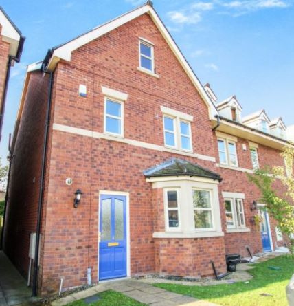 4 Westbridge Mews, Paddington, Warrington, Cheshire, WA1 3EA