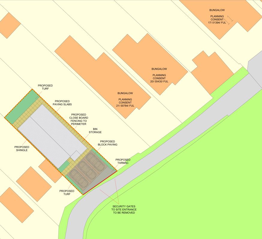 Plot at Hall Park Lane, Rushden, Northamptonshire, NN10 9GB Robinson And Hall