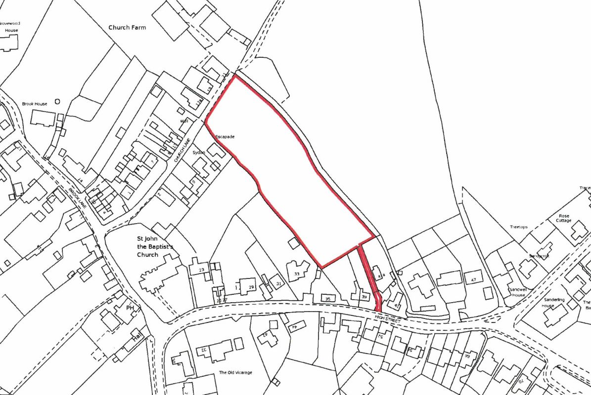 Land to the rear of 41 High Street, Flitton, Bedfordshire, MK45 5DY property image