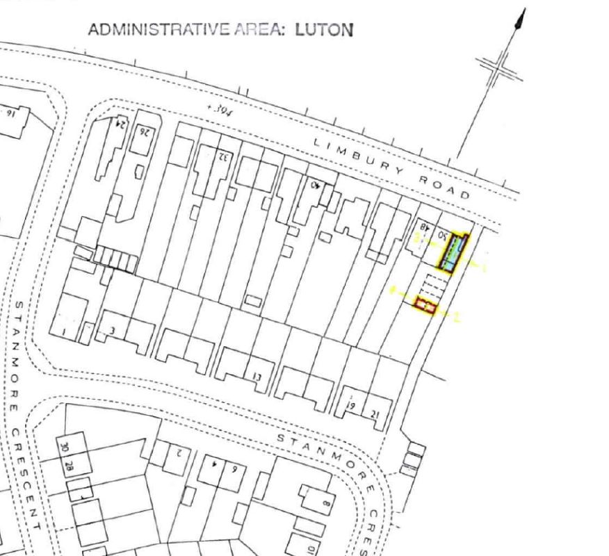 Building & Land rear of 50 Limbury Road, Luton, Bedfordshire, LU3 2PL