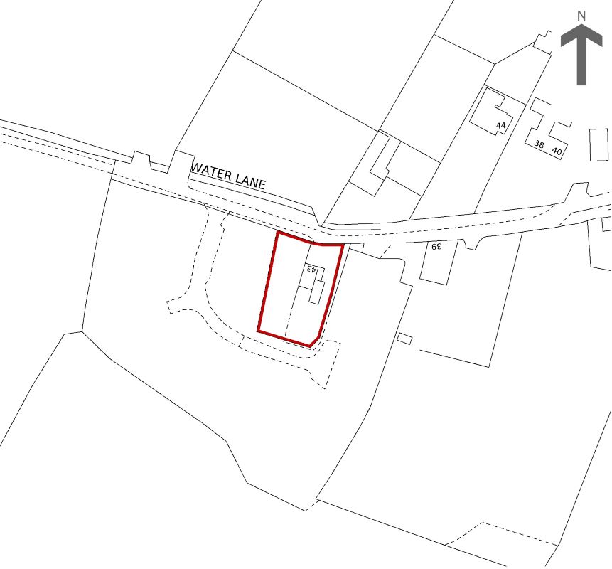 Building Plot at 43 Water Lane, Sherington, Buckinghamshire, MK16 9NP