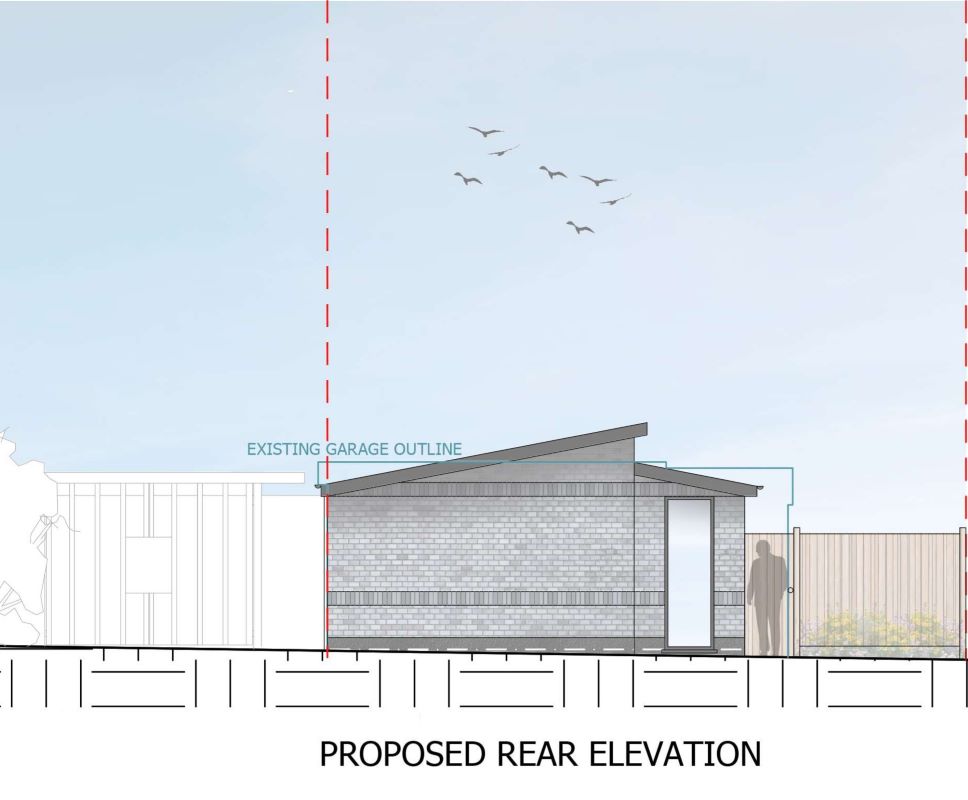 Building plot to the rear of 8 Valley Road, Dartford, Kent, DA1 3PJ