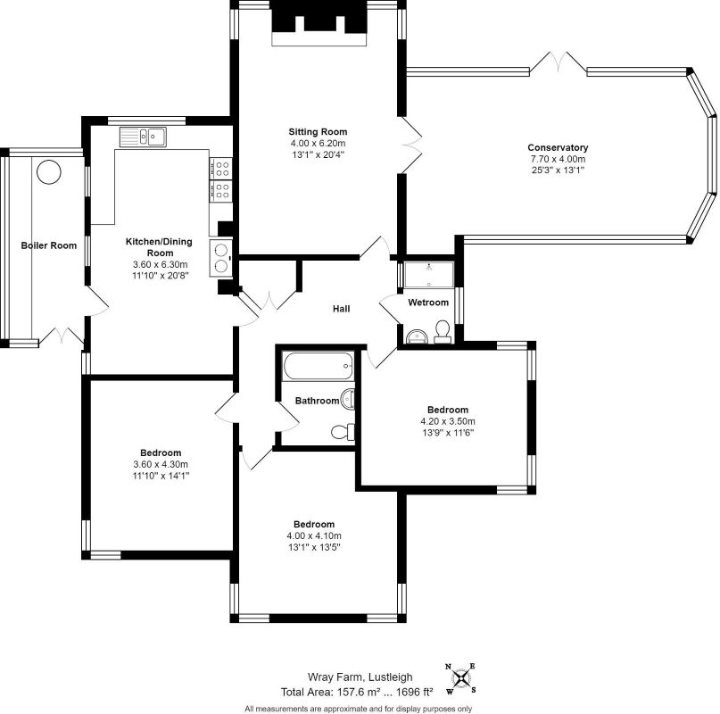 Wray Farm, Moretonhampstead Road, Lustleigh, Newton Abbot, Devon, TQ13 9SN