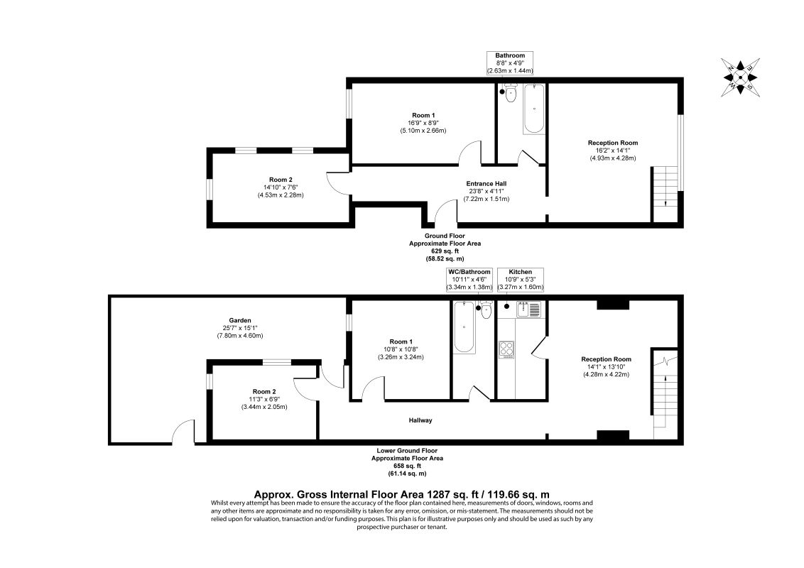 Ground & Lower Ground Floors, 59b Torriano Avenue, Kentish Town, London, NW5 2SG
