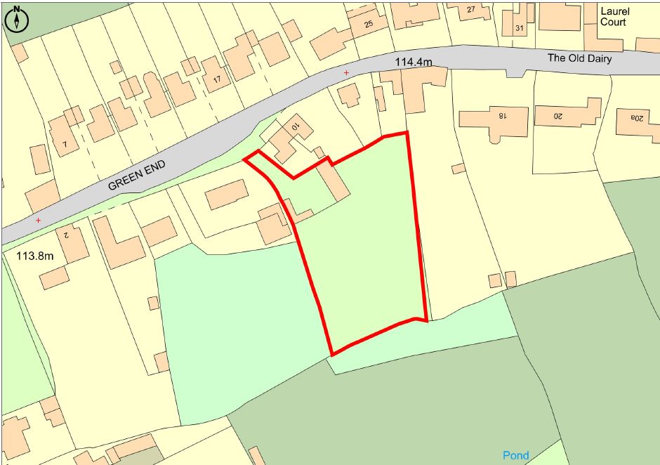 Land and Barn at rear of 8, Green End, Granborough, Buckingham, Buckinghamshire, MK18 3NT