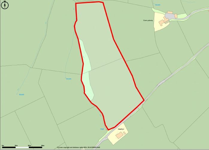 6.05 acres at Bron Y Geifr, Van, Llanidloes, Powys, SY18 6NQ