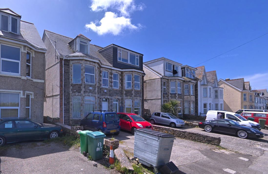 Flats 1-3, 12 Bay View Terrace, Newquay, Cornwall, TR7 2LR