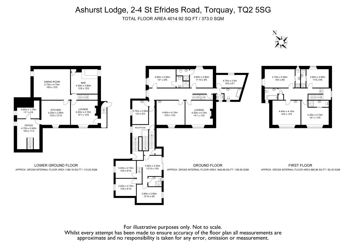 Ashurst Lodge Hotel, 2-4 St Efrides Road, Torquay, Torbay, TQ2 5SG