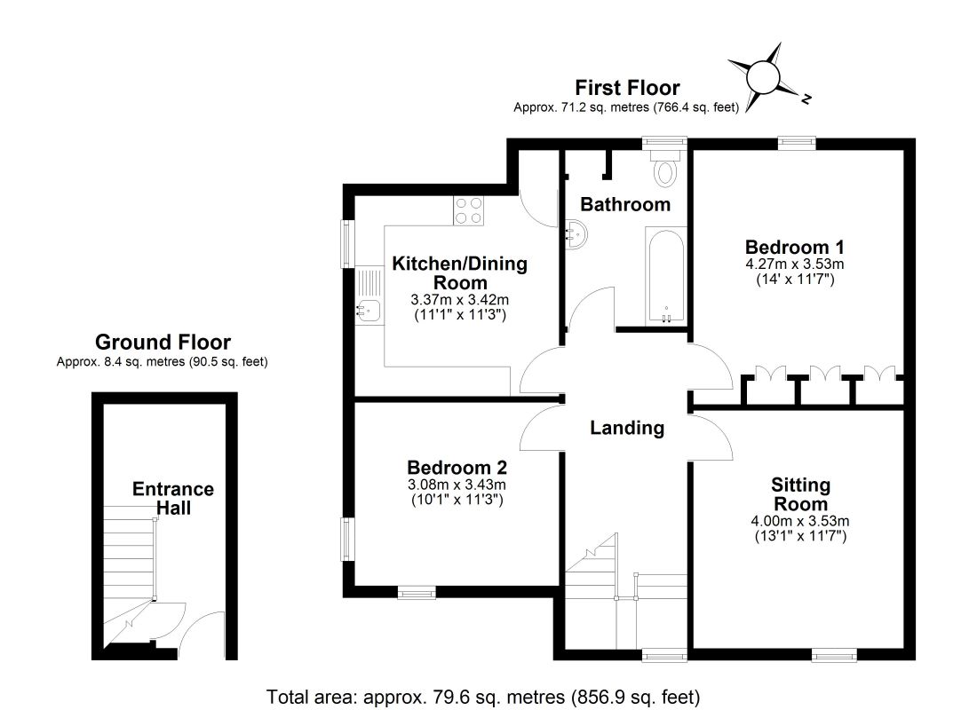 51 Gestridge Road, Kingsteignton, Newton Abbot, Devon, TQ12 3EZ