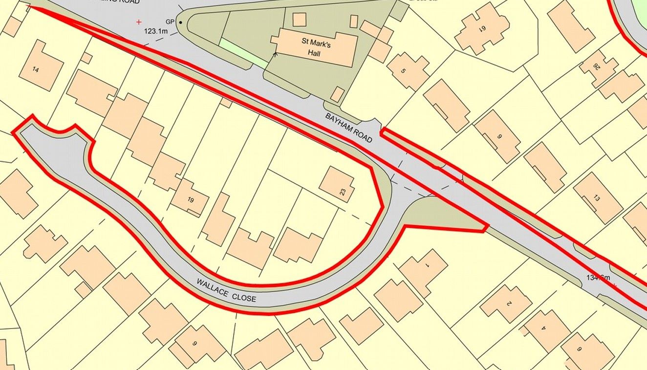 Land at Old Gardens Close and adjacent roads, Tunbridge Wells, Kent, TN2 5ND