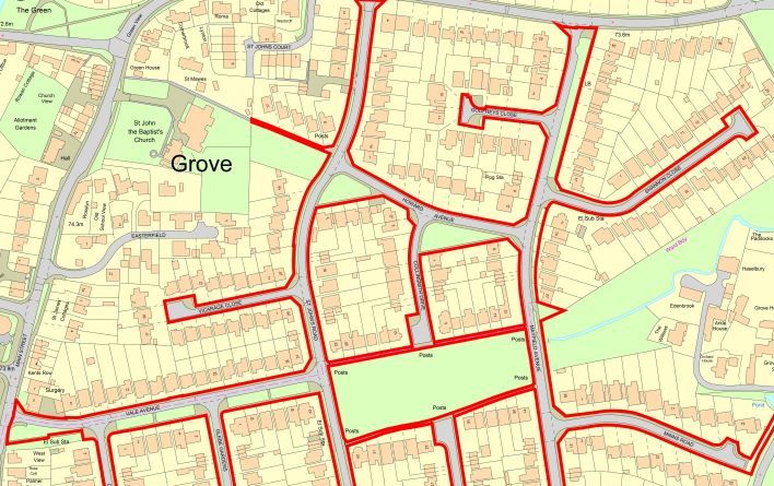 Land on the south side of Oxford Lane, Grove, Wantage, Oxfordshire, OX12 7LY