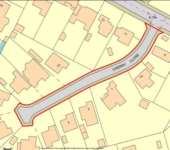 3 titles including land on the west side of Oaken Lane, Claygate, Esher, Surrey, KT10 0SA