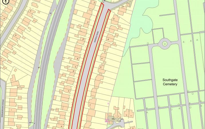 Land at Ashfield Road, Southgate, London, N14 7LA