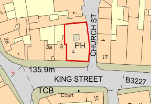 The Kings Arms, 4 King Street, South Molton, Devon, EX36 3BL