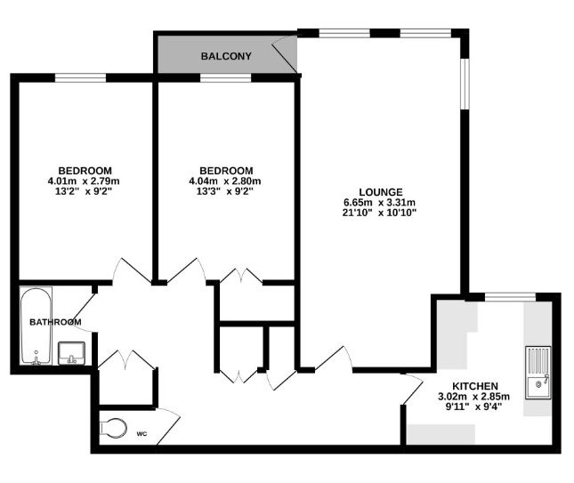 Flat 10 Isobel House, Staines Road West, Sunbury-on-Thames, Middlesex, TW16 7BD