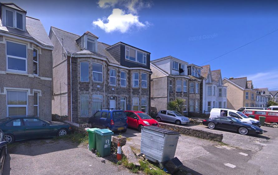 Flats 1-5, 12 Bay View Terrace, Newquay, Cornwall, TR7 2LR