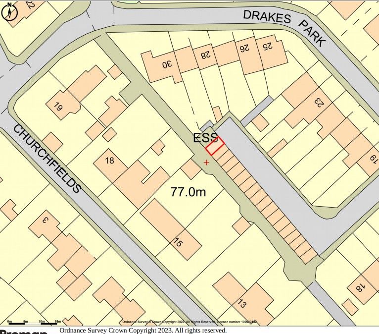 Garage, Drakes Park, Wellington, Somerset, TA21 8TB