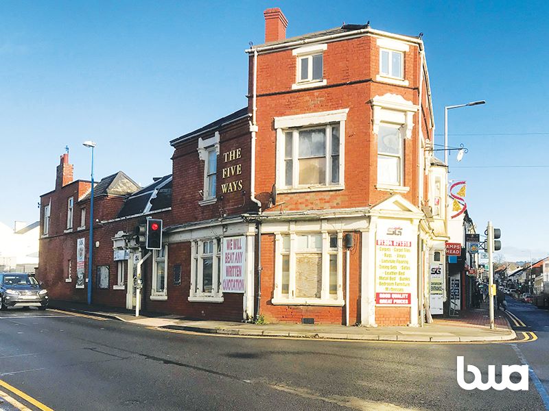 Mixed commercial and residential investment property in Cradley Heath