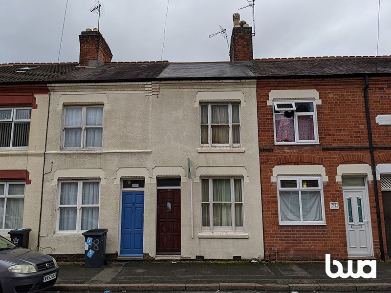 2 bedroom mid terraced house in Leicester Property auctions Bond Wolfe